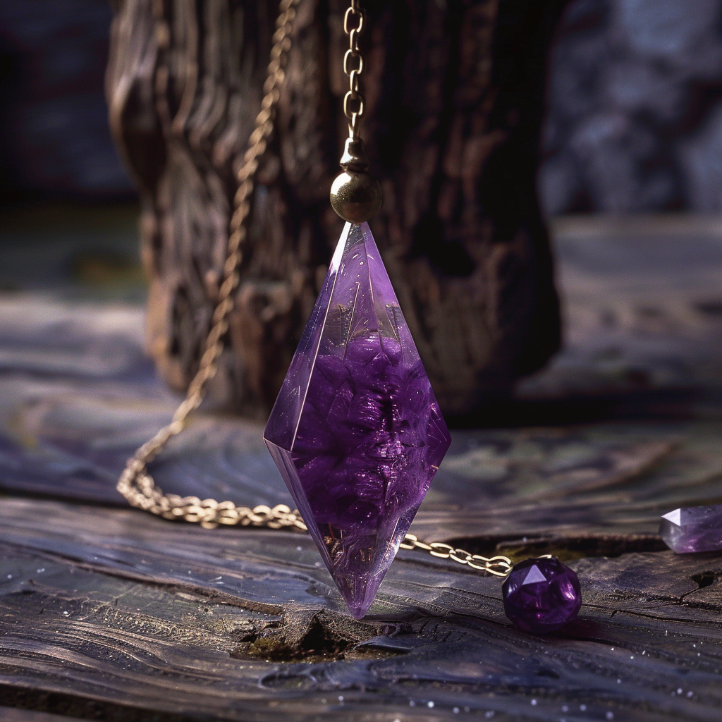 AMETHYST amethyst pendulum