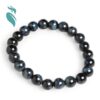 Natural Stone Tiger Eye, Fire Agathe, Hematite Beaded Bracelet - Image 6