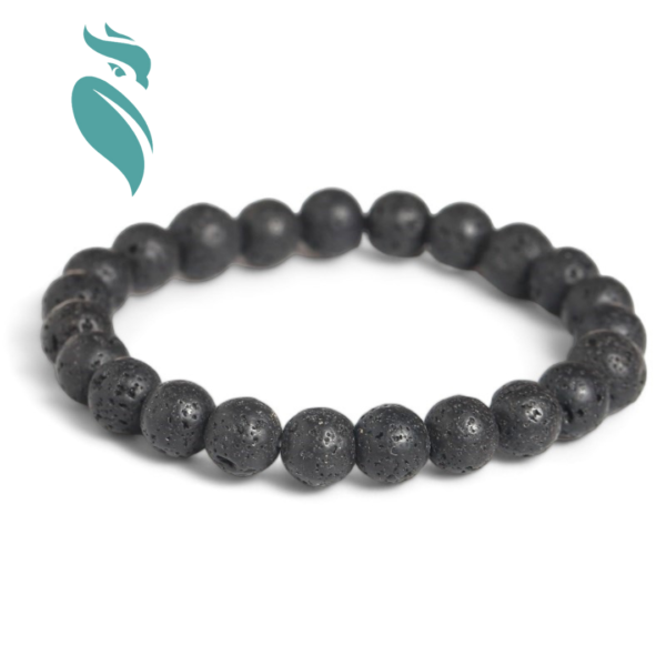 5A Volcanic Lava Stone Beaded Bracelets