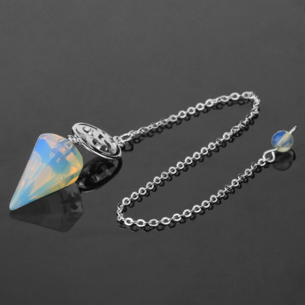 Crystal Ore Pendulum Spiritual Pendant Jewelry - Image 8