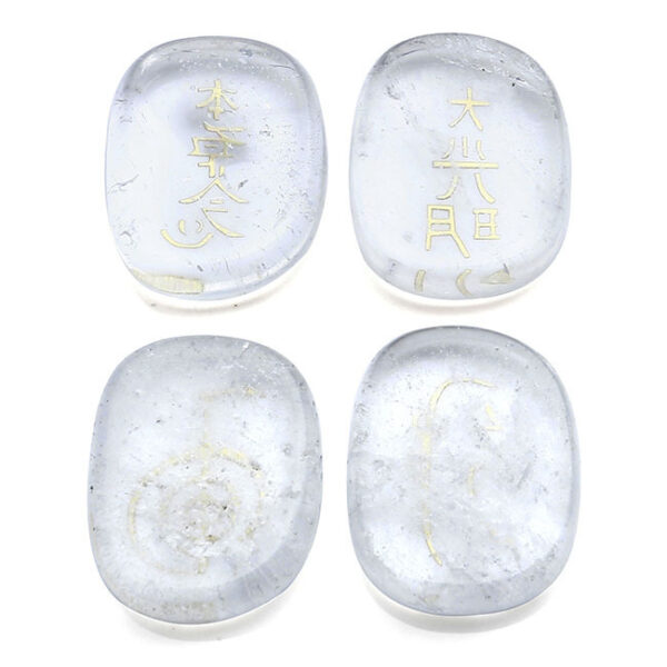 Four Stones Reiki Symbol Flat Oval - Image 7