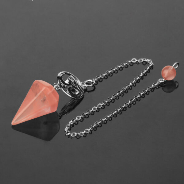 Crystal Ore Pendulum Spiritual Pendant Jewelry