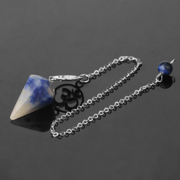 Crystal Ore Pendulum Spiritual Pendant Jewelry - Image 2