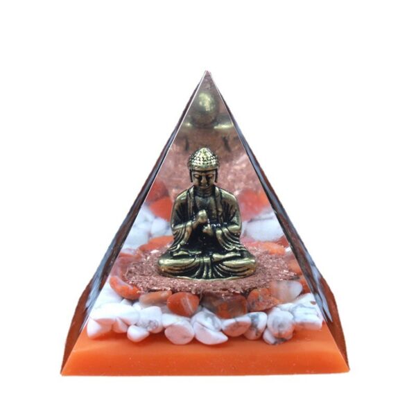 Quan Yin Orgone Energy Pyramid Ornament - Image 3