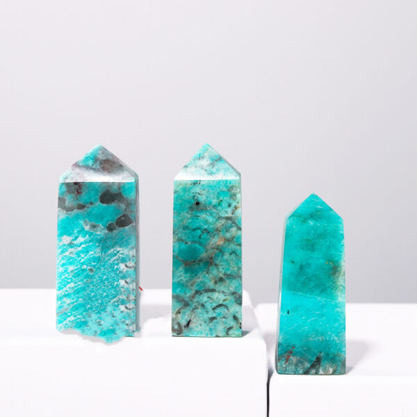 Natural Crystal Amazonite Four-edged Single Point