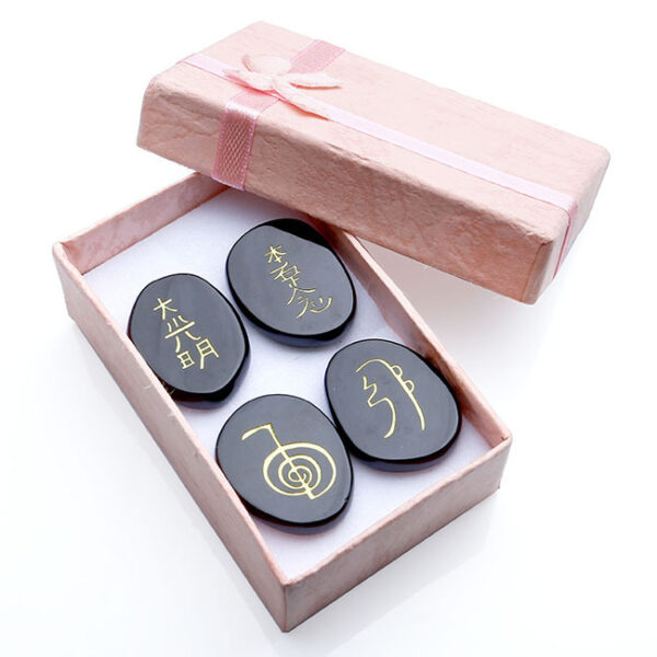 Four Stones Reiki Symbol Flat Oval - Image 9