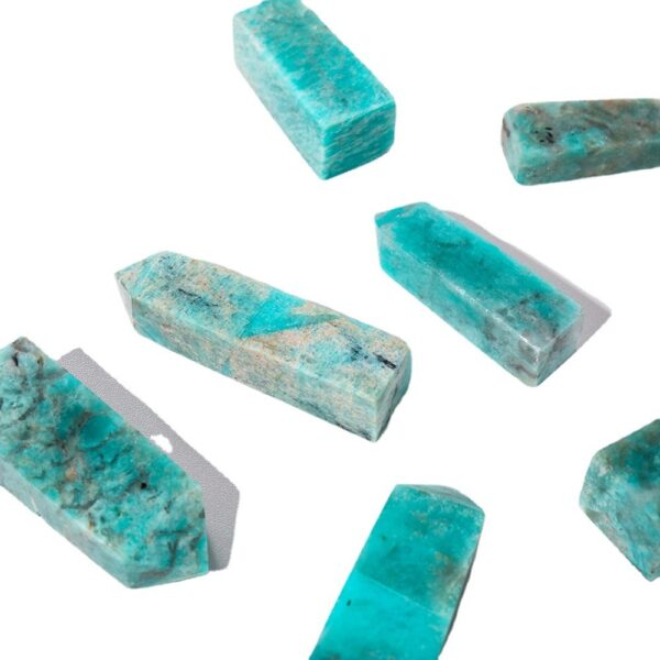 Natural Crystal Amazonite Four-edged Single Point - Image 4