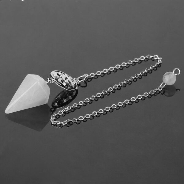 Crystal Ore Pendulum Spiritual Pendant Jewelry - Image 9